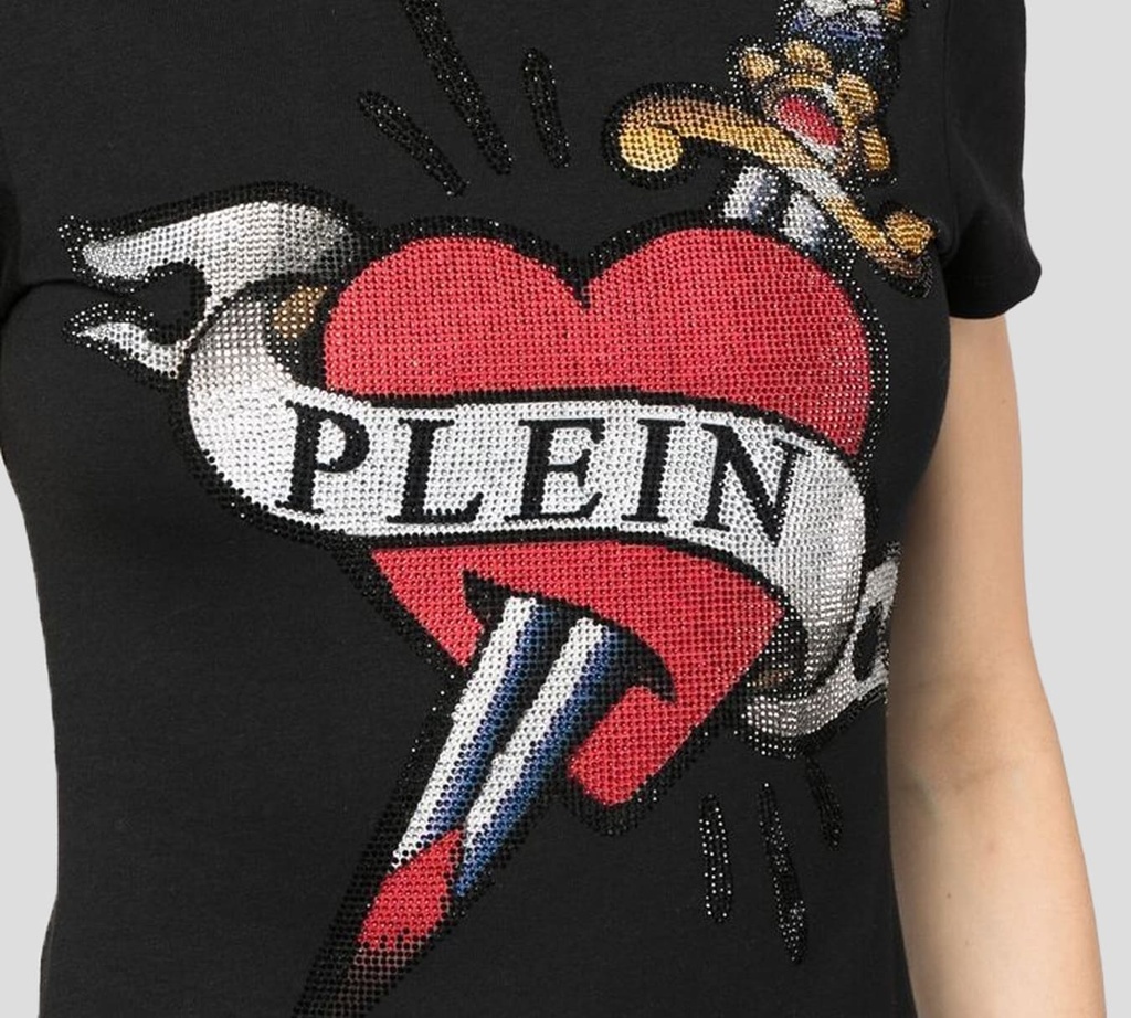 Philipp Plein - T-SHIRT SEXY PURE LOVE 2848