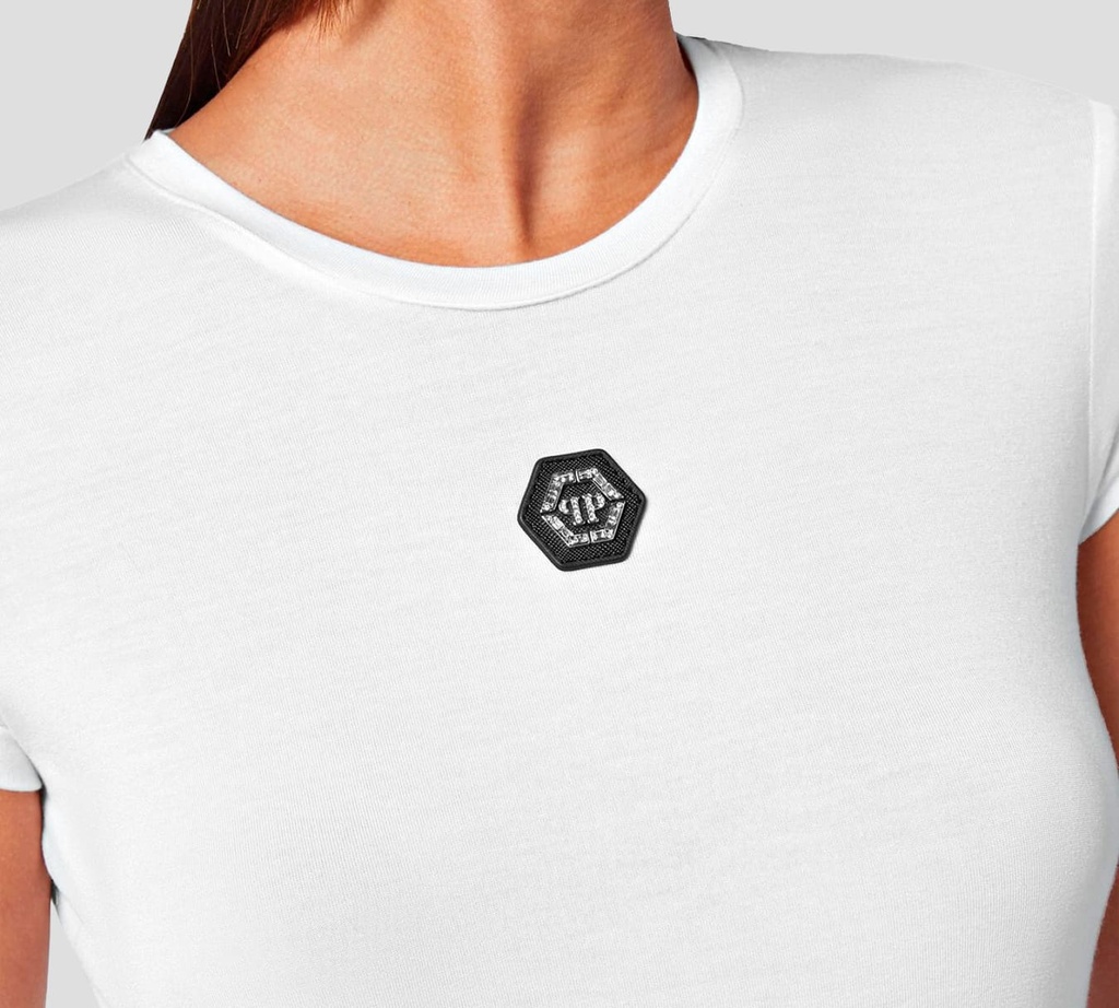 Philipp Plein - FRANELA BLANCA BASICA