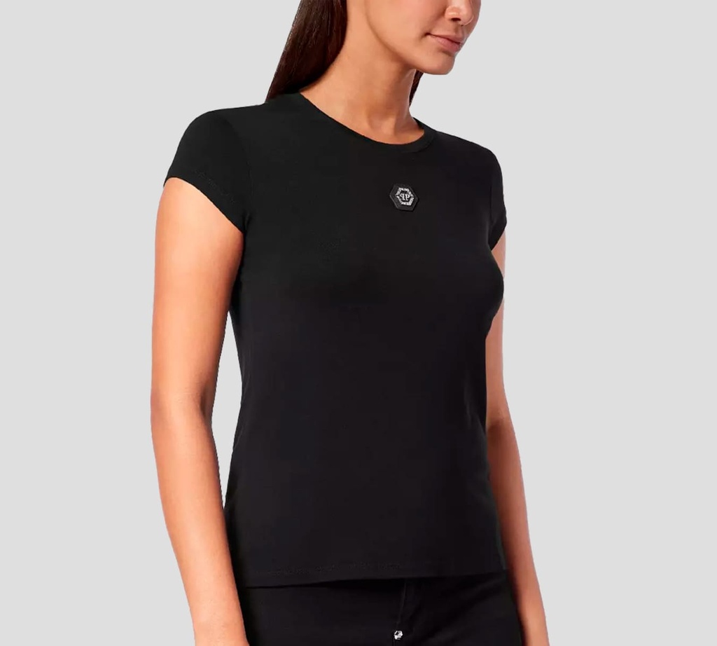 Philipp Plein - FRANELA CUELLO REDONDO BÁSICA