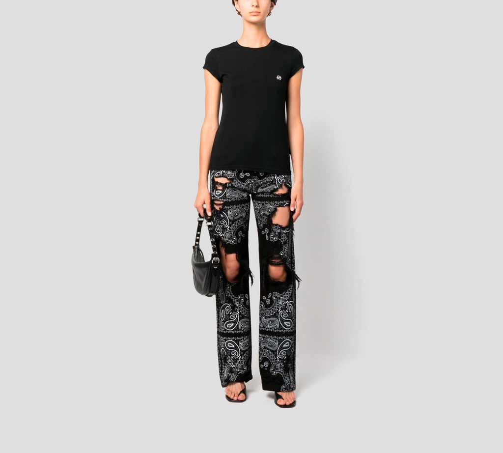 Philipp Plein - FRANELA PURE FIT HEXAGON NEGRO 17