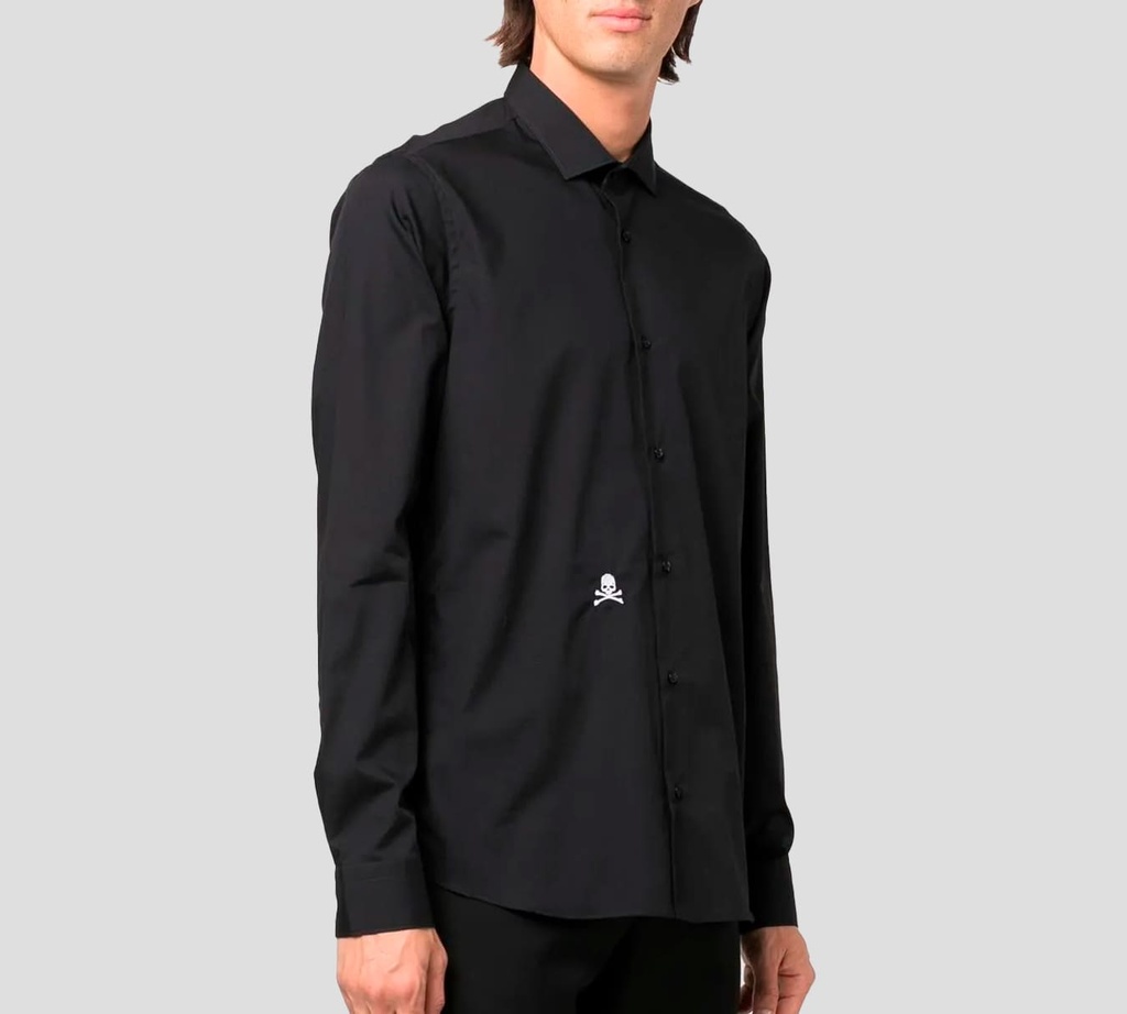 Philipp Plein - CAMISA NEGRA BASICA