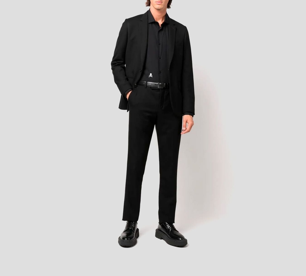 Philipp Plein - CAMISA NEGRA BASICA