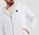 Philipp Plein - SUDADERA CON CAPUCHA Y HEXÁGONO BLANCO