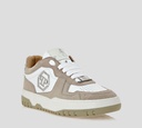 Philipp Plein - ZAPATILLAS LO-TOP DE PIEL BLANCO - BEIGE