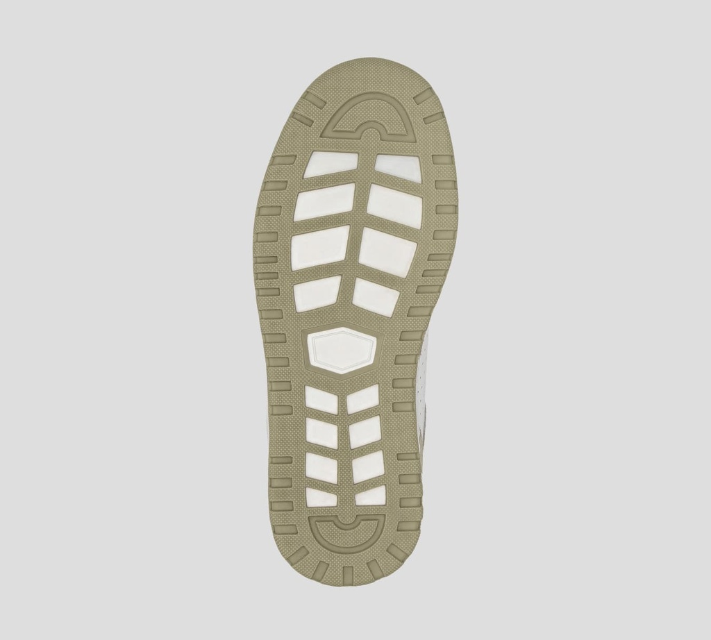 Philipp Plein - ZAPATILLAS LO-TOP DE PIEL BLANCO - BEIGE