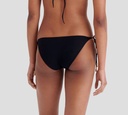 Eres - PARTE INFERIOR DE TRAJE DE BAÑO NEGRO CON DETALLES DORADOS EN PUNTAS