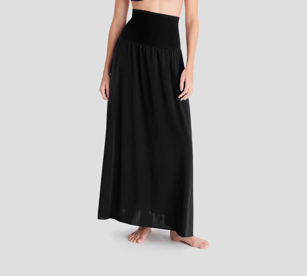 Eres - FALDA NEGRA CON LICRA EN PARTE SUPERIOR