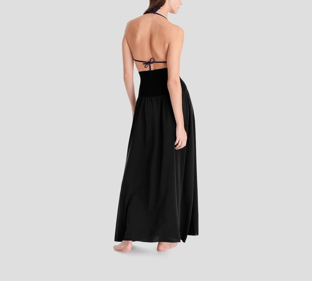 Eres - FALDA NEGRA CON LICRA EN PARTE SUPERIOR