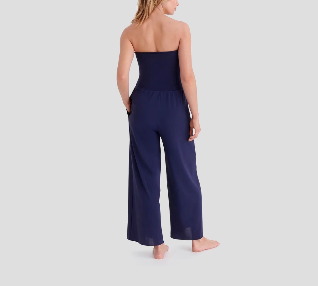 Eres - PANTALON AZUL OSCURO CON LICRA EN PARTE SUPERIOR