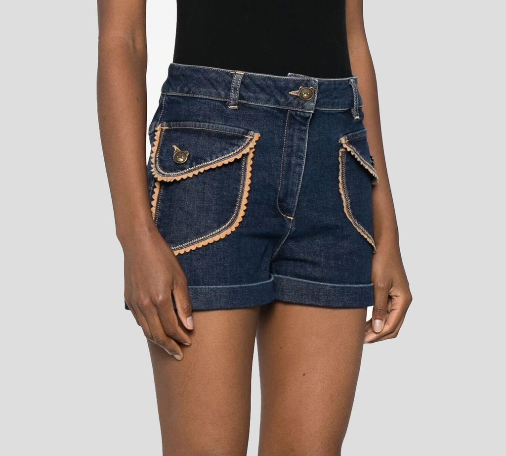 Moschino - PANTALÓN AZUL 95
