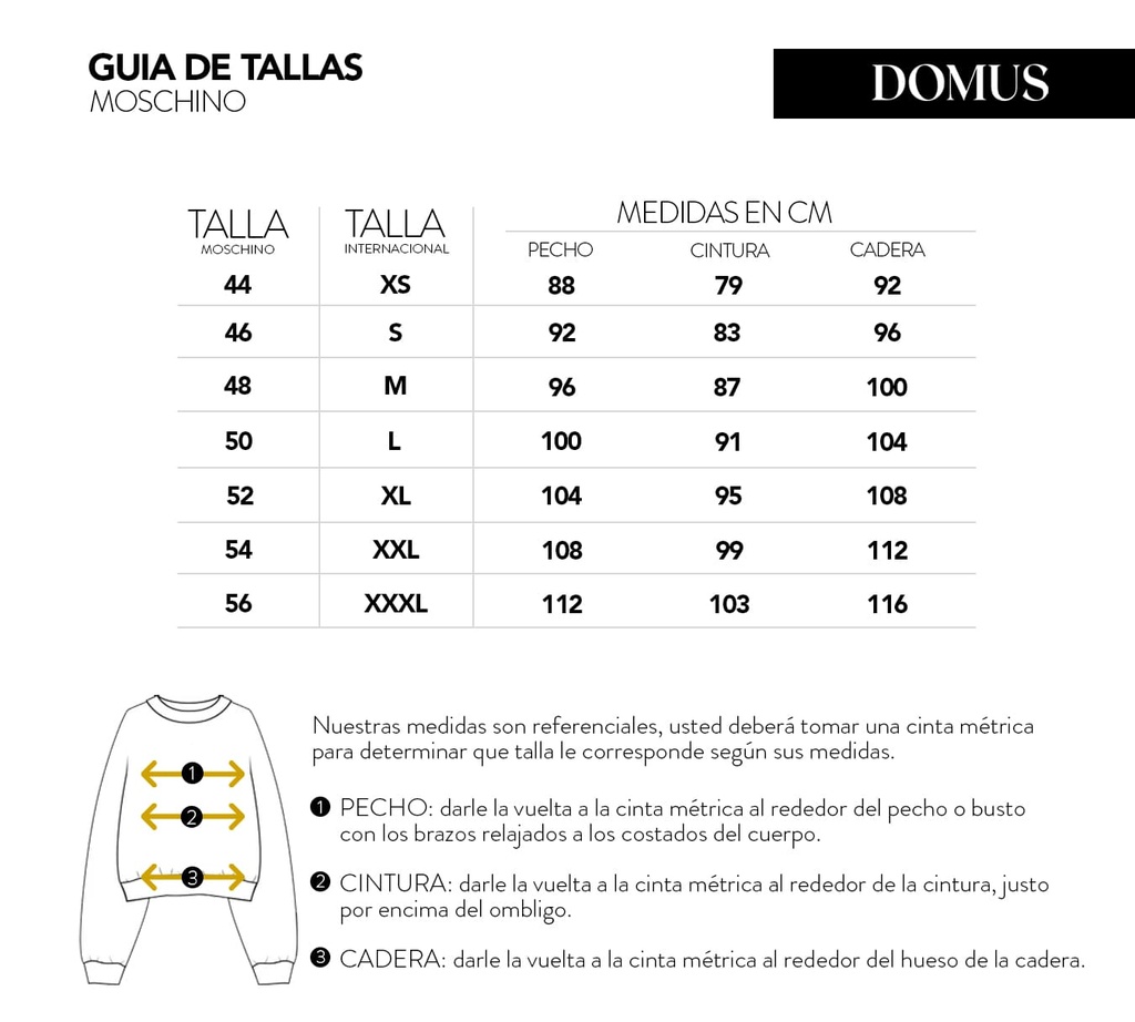 Moschino - FRANELA MANGA LARGA NEGRA CON DETALLE MOSCHINO