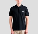 Moschino - POLO EN PUNTO PIQUÉ CON LOGO MILANO SOBRE EL PECHO