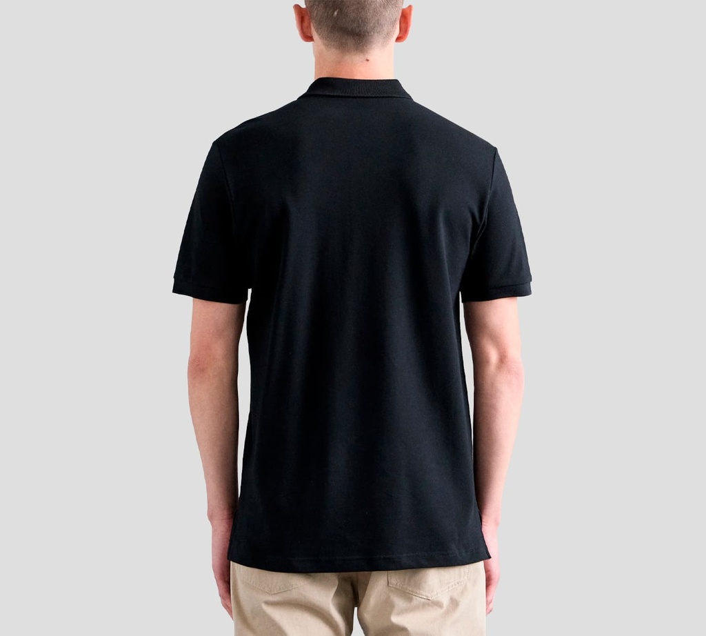 Moschino - POLO EN PUNTO PIQUÉ CON LOGO MILANO SOBRE EL PECHO