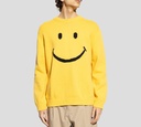 Moschino - SWEATER TEJIDO AMARILLO CON CARITA
