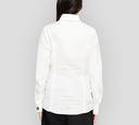 Moschino - CAMISA BLANCA CON DETALLES FRUNCE