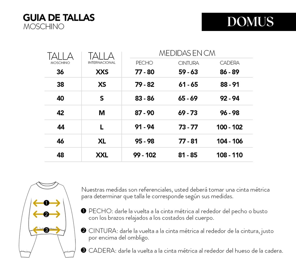 Moschino - SWEATER DE PUNTO CON BORDADO EN EL PECHO BLANCO