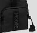 Moschino - MORRAL NEGRO CON CIERRES GRUESOS
