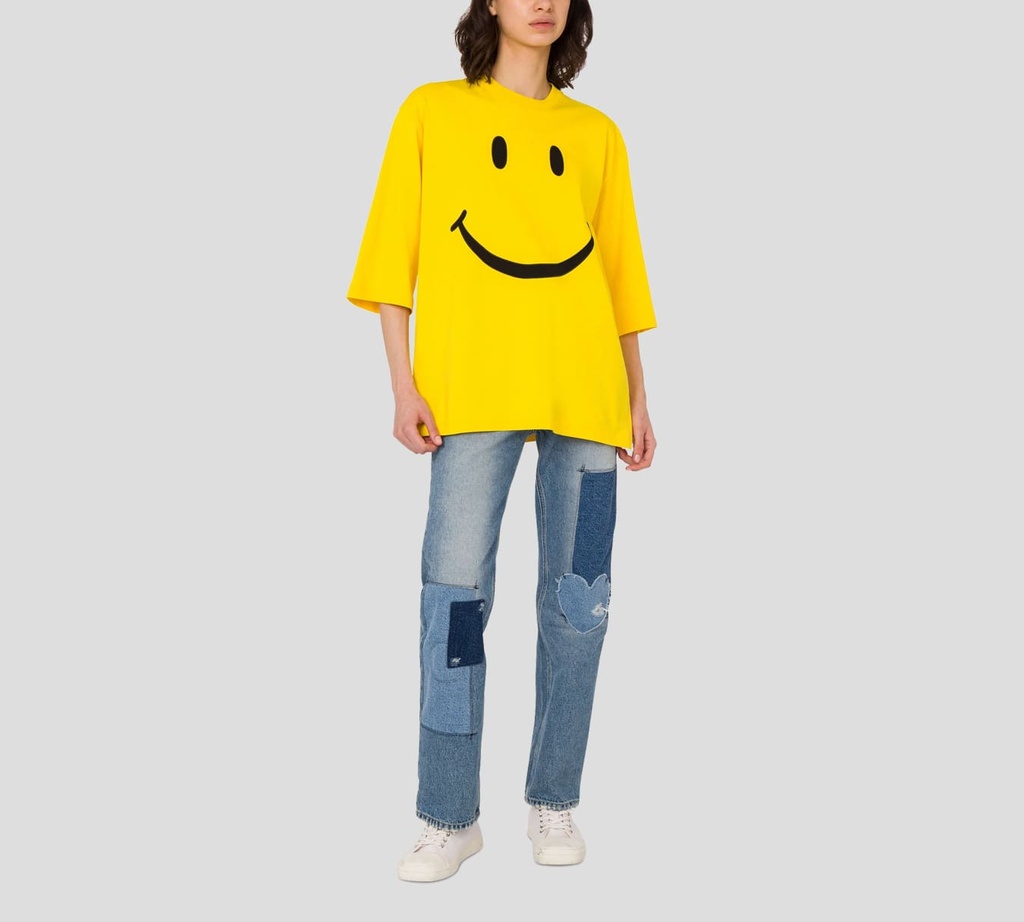 Moschino - FRANELA AMARILLA CARITA FELIZ