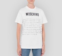 Moschino - FRANELA BLANCA CON ESCRITO