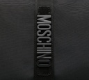 Moschino - BOLSO NEGRO GRANDE CON CIERRE GRUESO