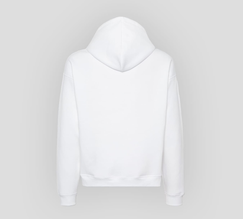 Dsquared2 - HODDIE RELAX FIT BLANCO CON ICON NEGRO