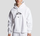 Dsquared2 - HODDIE RELAX FIT BLANCO CON ICON NEGRO