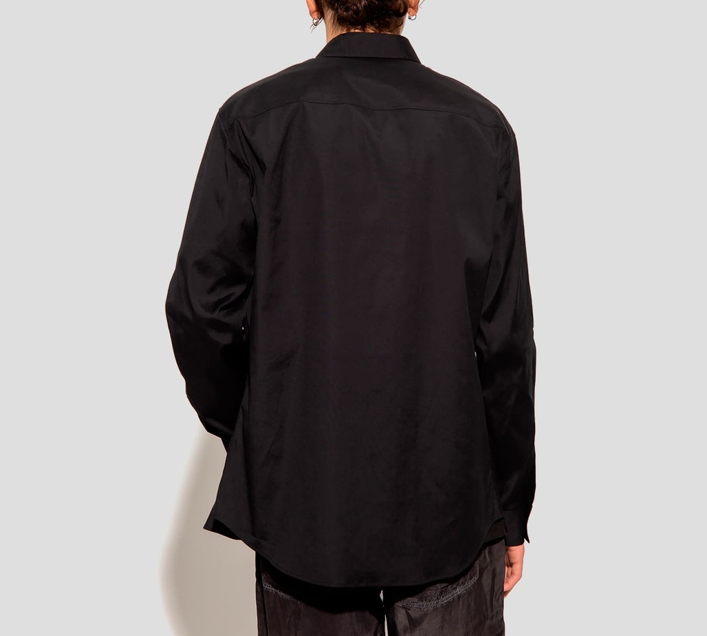 Dsquared2 - CAMISA NEGRA CON LETRAS BLANCAS