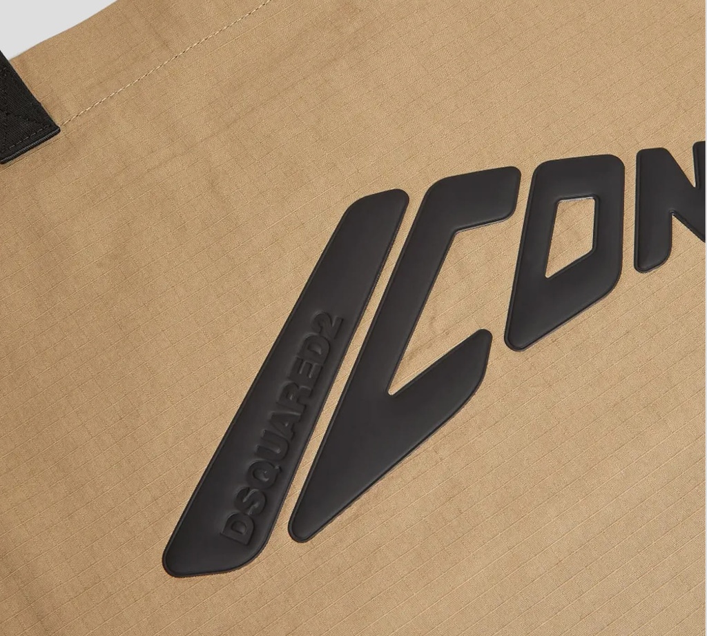 Dsquared2 Icon - CARTERA CAMEL CON ICON NEGRO