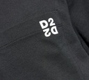Dsquared2 - FRANELAS NEGRAS D2 CON BOLSILLO BIPACK