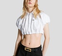 Dsquared2 - CAMISA GLOBO BLANCA