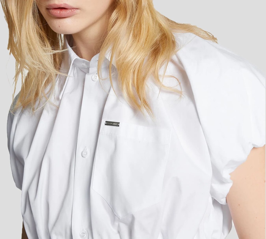 Dsquared2 - CAMISA GLOBO BLANCA