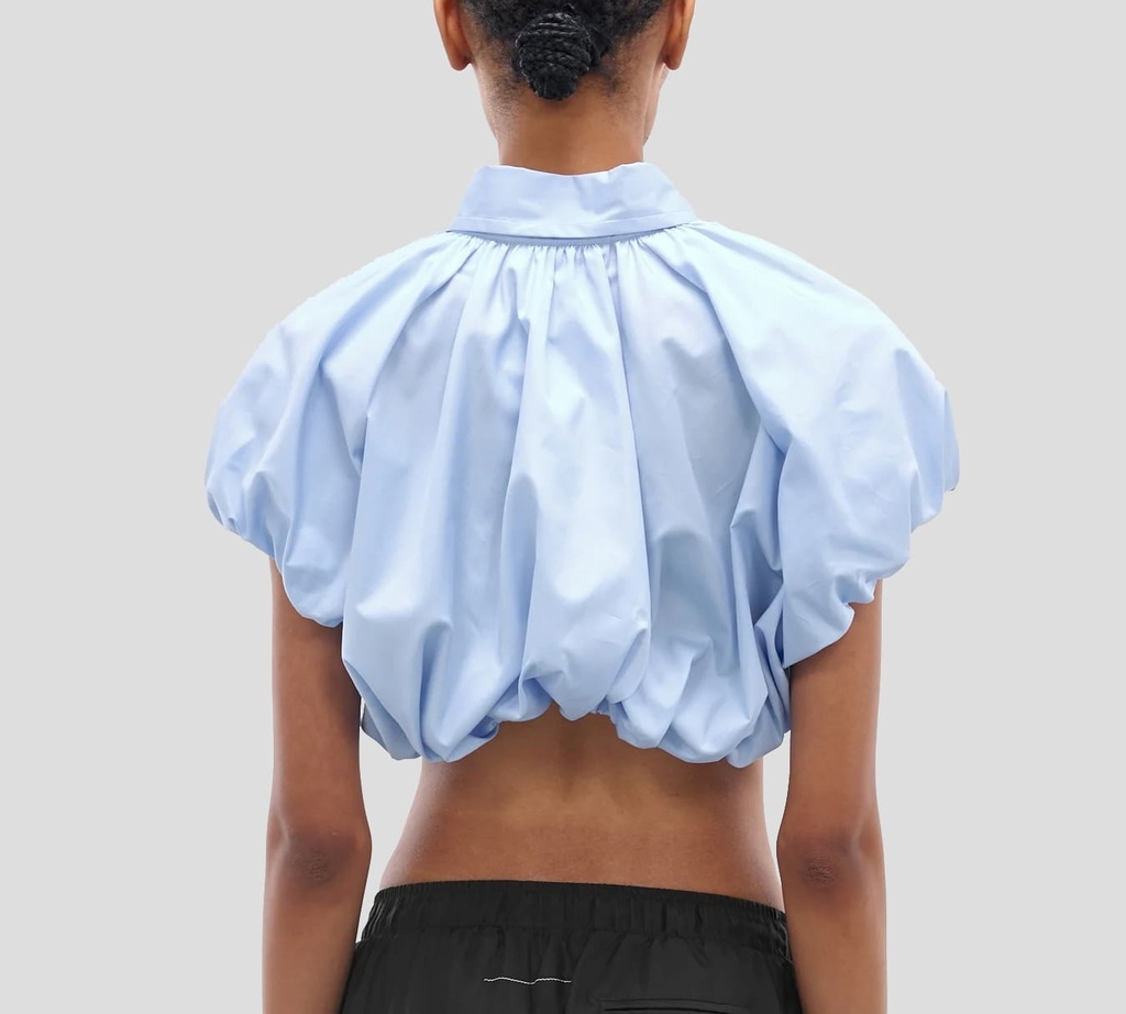 Dsquared2 - CAMISA GLOBO AZUL