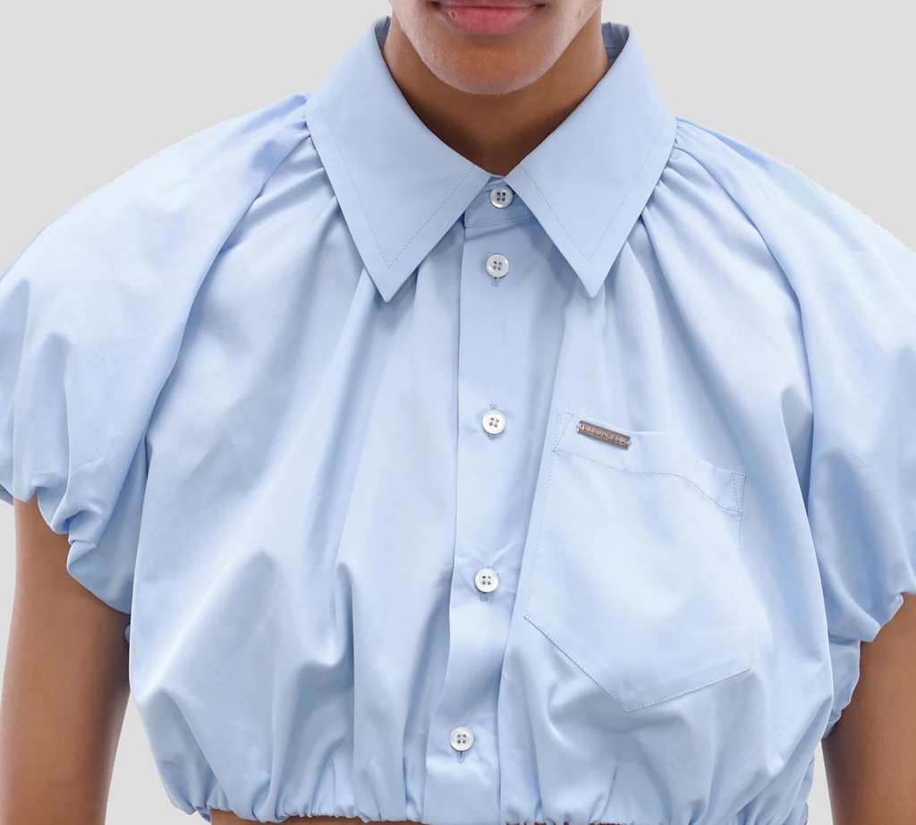 Dsquared2 - CAMISA GLOBO AZUL