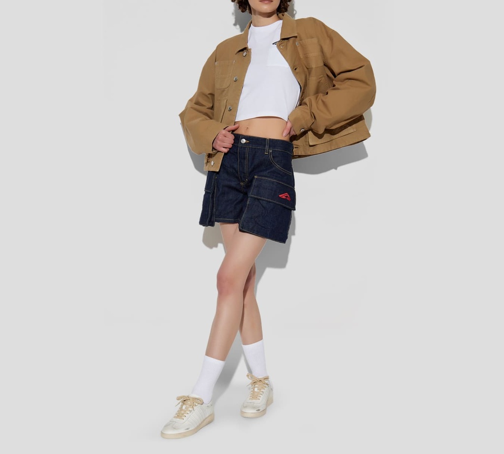 Dsquared2 - FRANELA BLANCA ESTAMPADO ICON PEQUEÑO NEGRO