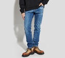 Dsquared2 - COOL GUY JEAN AZUL MEDIO ETIQUETA MARRON