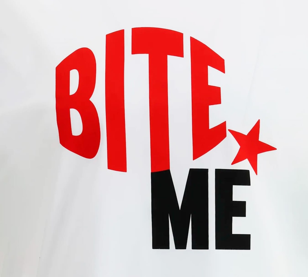 Dsquared2 - FRANELA COOL FIT BLANCA ESTAMAPDO BITE ME