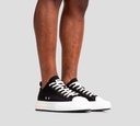 Dsquared2 Icon - ZAPATOS NEGROS CON SUELA BLANCA