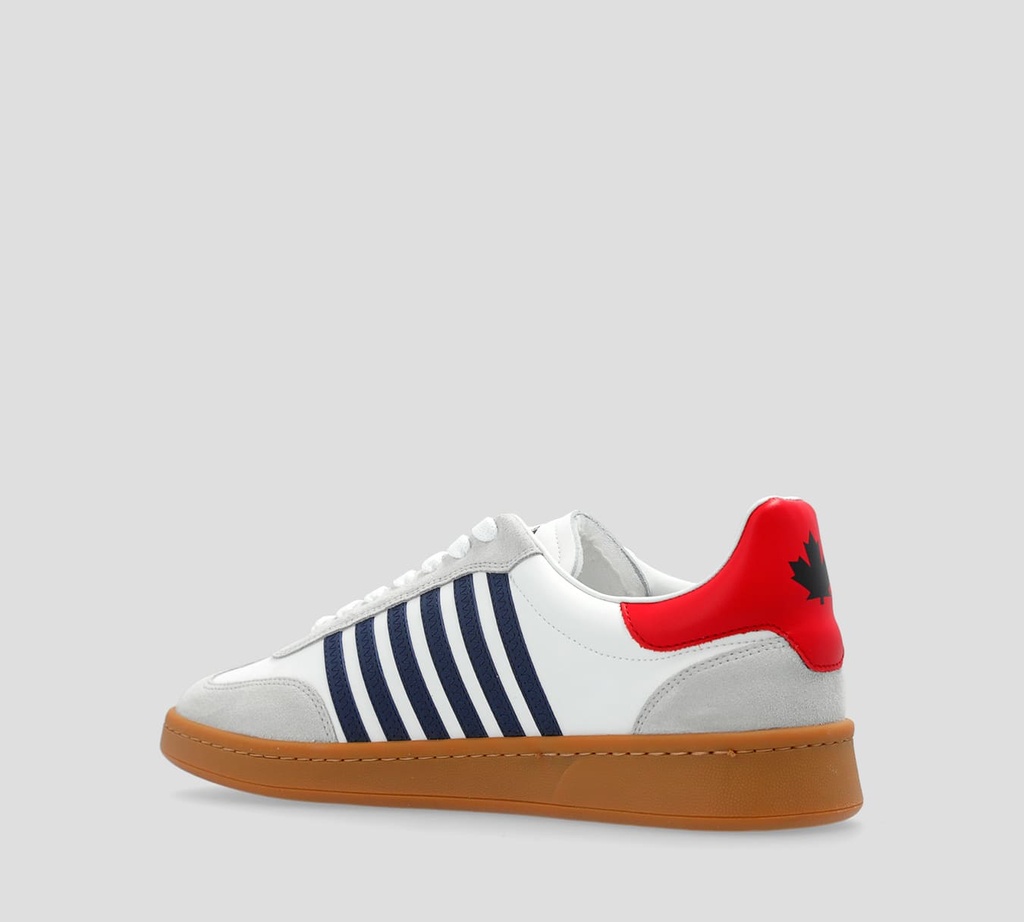 Dsquared2 Icon - ZAPATO BLANCO CON SUELA MARRON