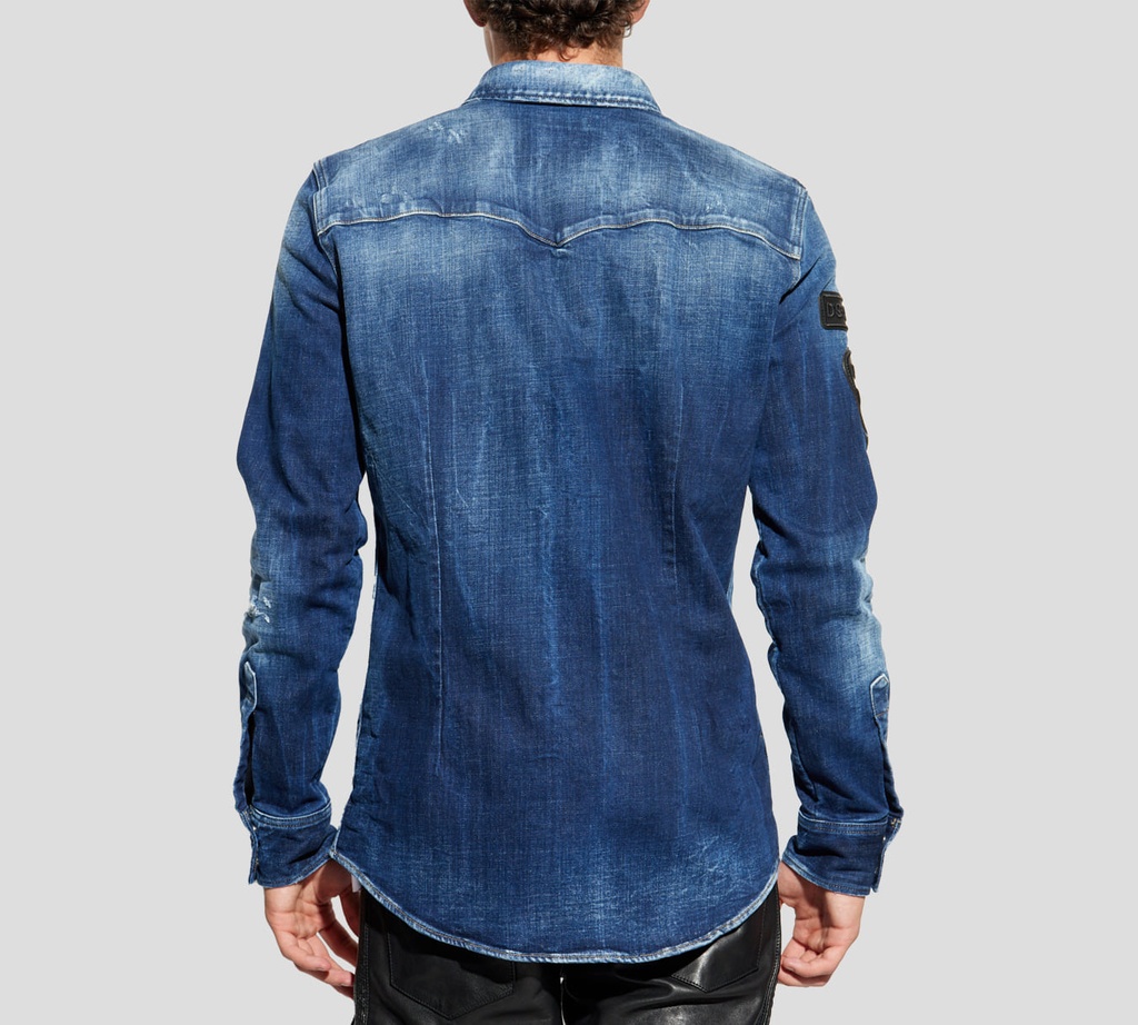 Dsquared2 - CAMISA DENIM DE JEAN DUCATI