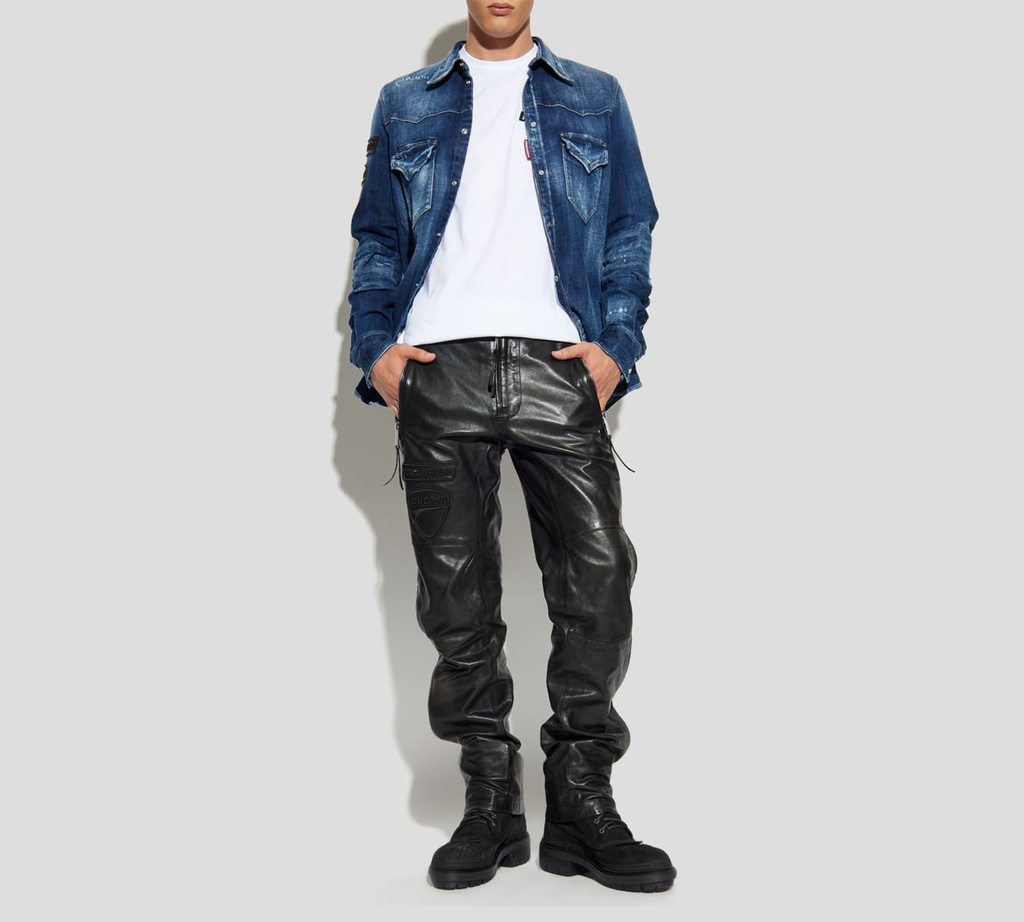 Dsquared2 - CAMISA DENIM DE JEAN DUCATI