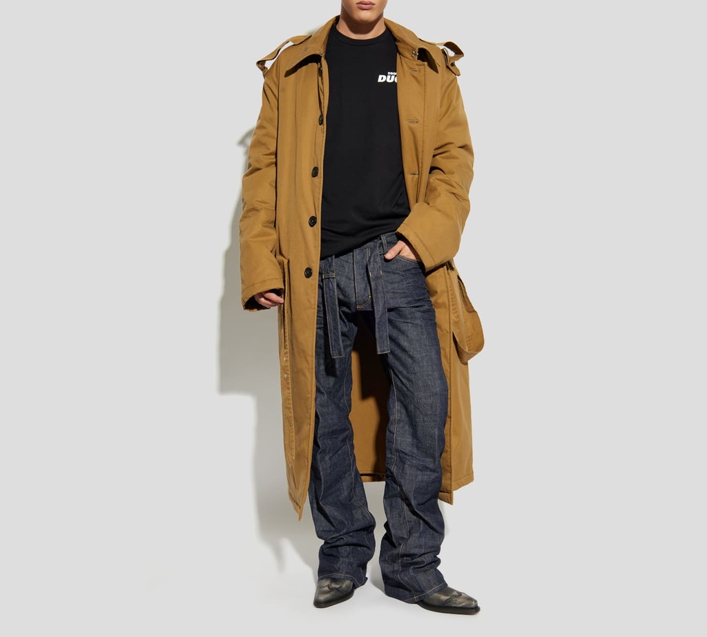 Dsquared2 - FRANELA NEGRA CON ESTAMPADO DUCATI