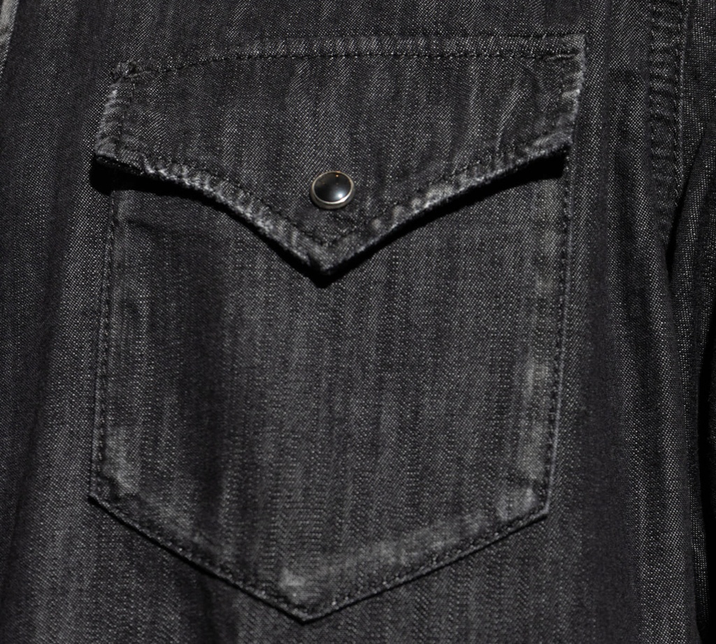 Dsquared2 - CAMISA OESTE CLASICA GRIS OSCURO