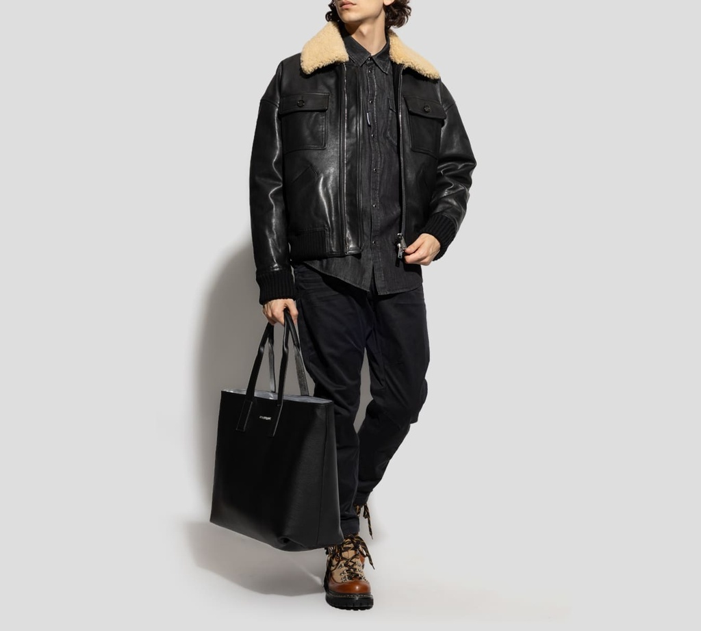 Dsquared2 - CAMISA OESTE CLASICA GRIS OSCURO