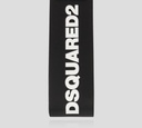 Dsquared2 - SET DE TARJETERO NEGRO Y LLAVERO EN CUERO CON LOGO EN RELIEVE