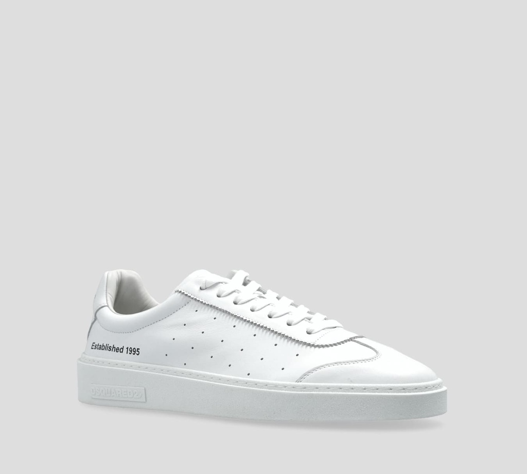 Dsquared2 - SNEAKERS 1995 BLANCOS CORTE BAJO EN CUERO