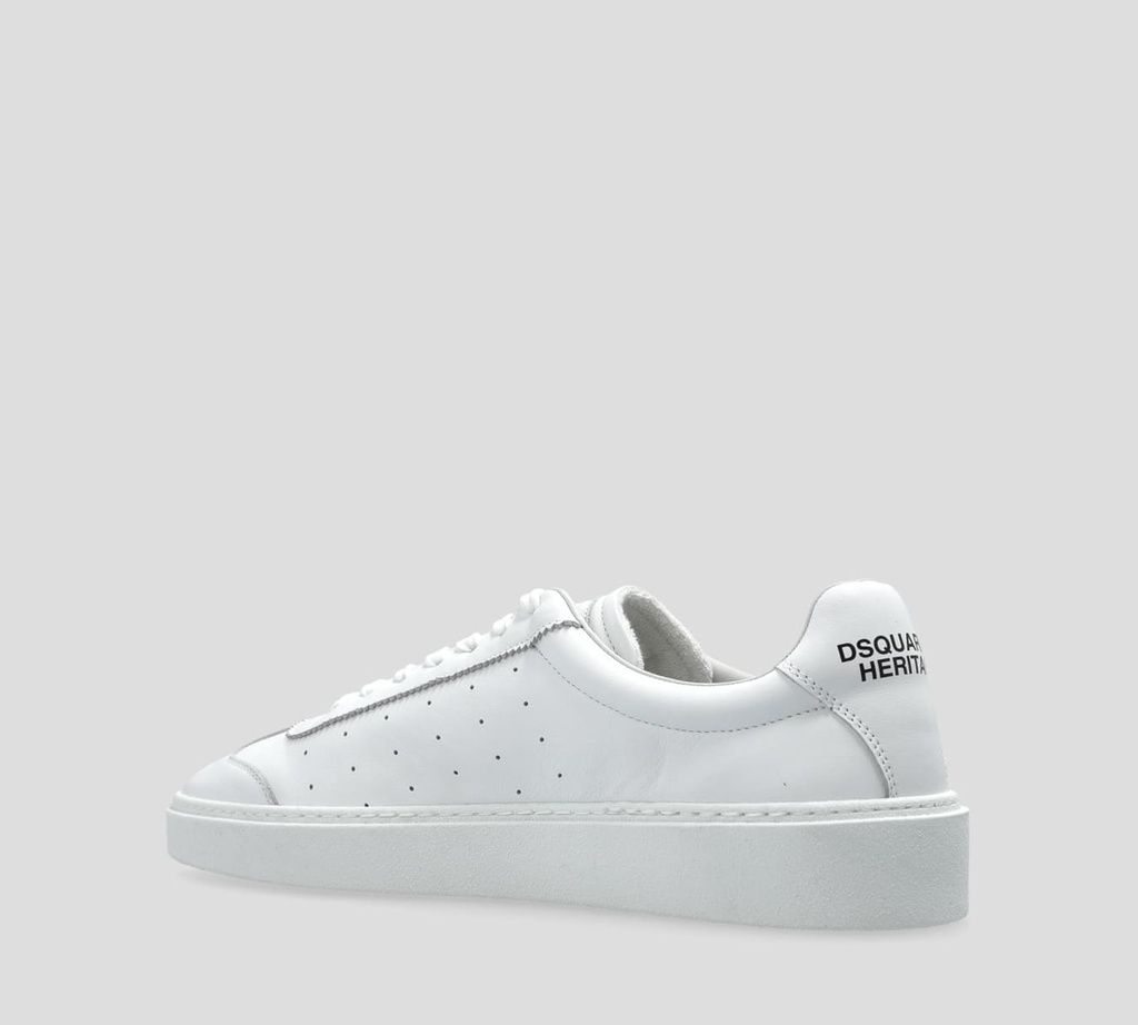 Dsquared2 - SNEAKERS 1995 BLANCOS CORTE BAJO EN CUERO