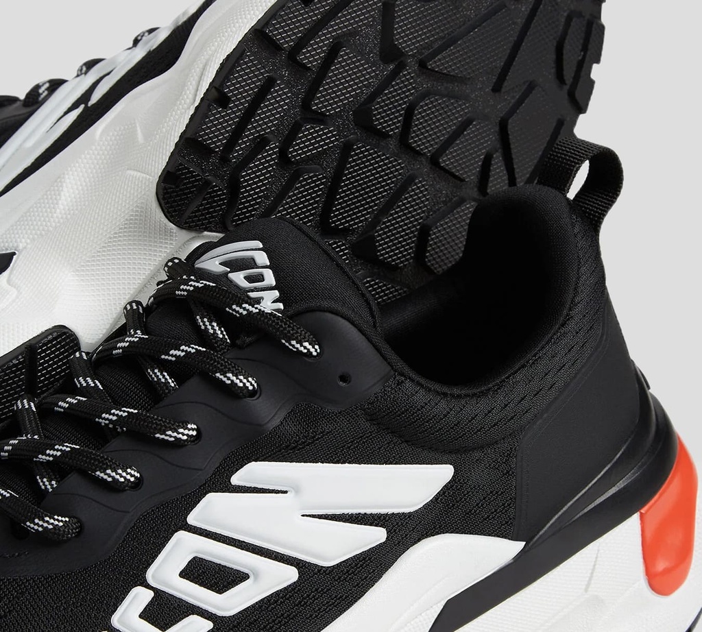 Dsquared2 - SNEAKERS DEPORTIVOS NEGROS RUNNING CON LOGO ICON