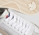 Dsquared2 - SNEAKERS 1964 BLANCOS CORTE BAJO CON DETALLES PLATEADOS Y SUELA BEIGE