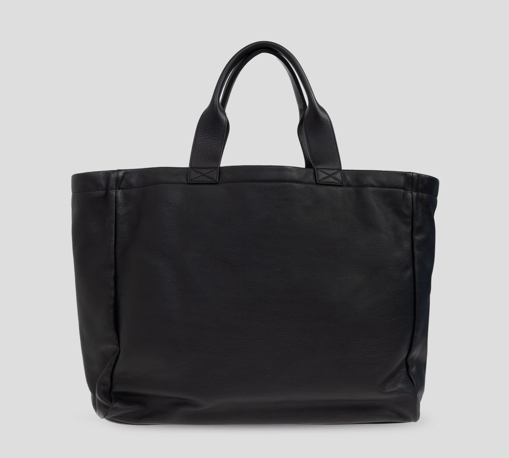 Dsquared2 - CARTERA NEGRA DE CUERO CON LOGO ICON GRABADO