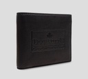 Dsquared2 - BILLETERA NEGRA DE CUERO CON LOGO GRABADO